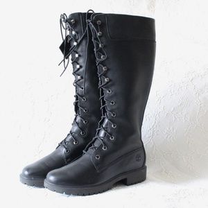 TIMBERLAND Knee-High Leather Boots